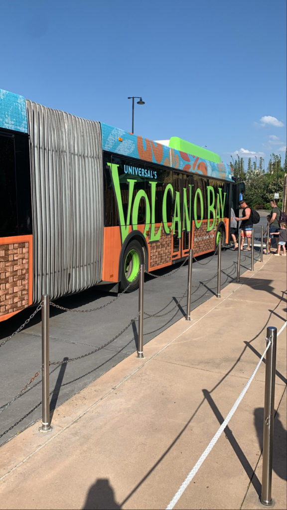 Volcano Bay Bus